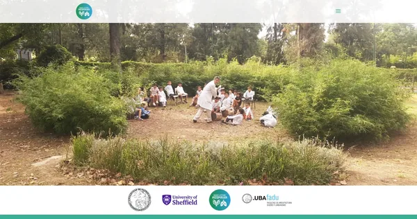 Captura del sitio web de BREATHE / RESPIRAR