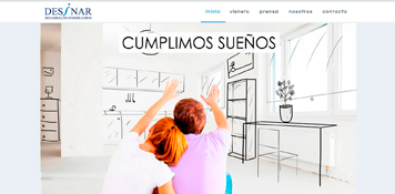 Diseño web para Desinar desarrollos inmobiliarios