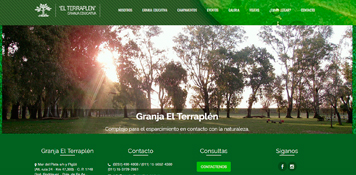 Diseño Web para Granja el Terraplen