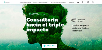 Sitio Web de impacto social