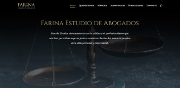 Sitio Web Profesional para Estudio de Abogados